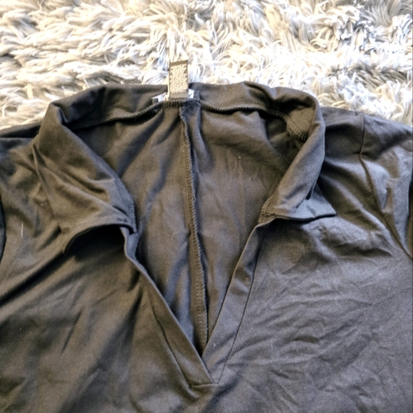 Black, Mini Bodycon Dress - Picture 7 of 8